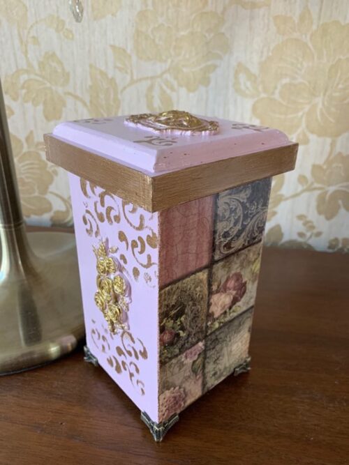 Handmade decorative box